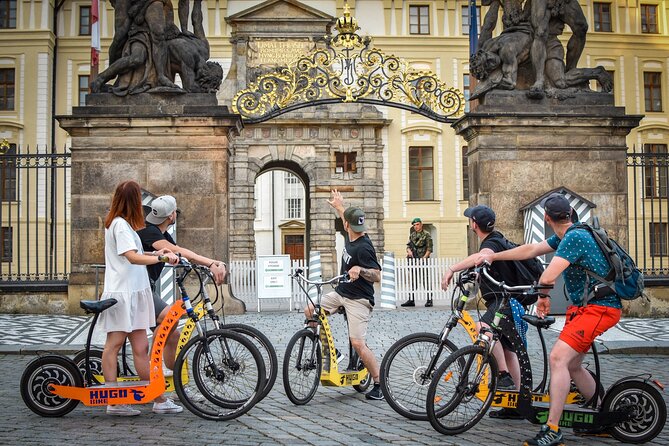 1.5h Prague E-Scooter Panoramic Tour small-group with PragueWay - How PragueWay keeps the ride safe and fun