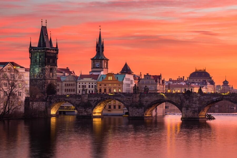 1000 years of history! Evening walking foodie tour - Národní: the main meal, then coffee and ice cream to close the tour
