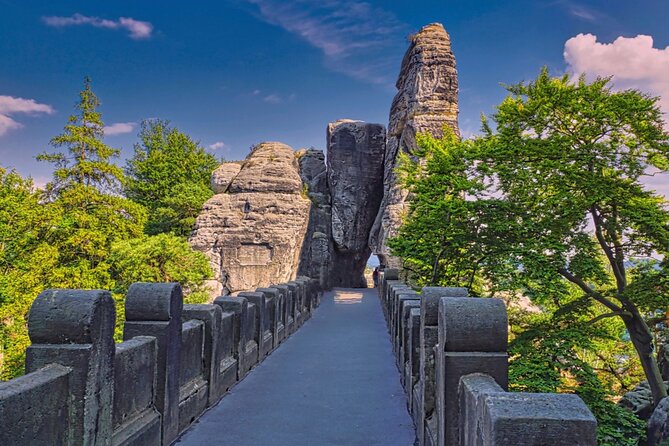 2 Countries Bohemian and Saxon Switzerland tour from Prague - Getting there: small group pickup, rest stops, and ID for Germany