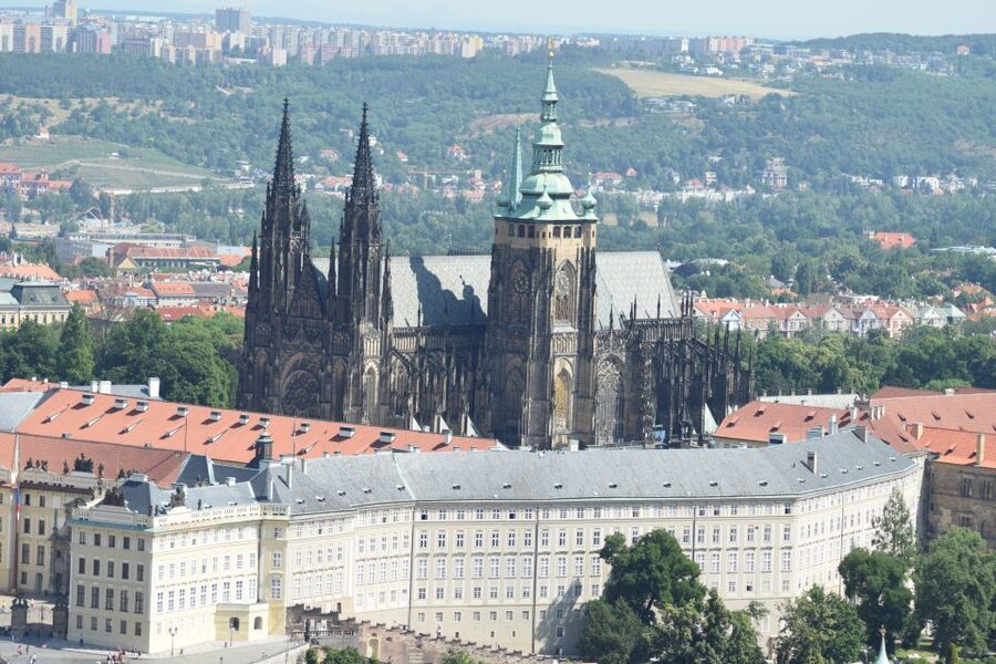 3-Hour Prague Castle & Interiors Tour - St. Vitus Cathedral and St. George’s Basilica: two big stops, one guided flow