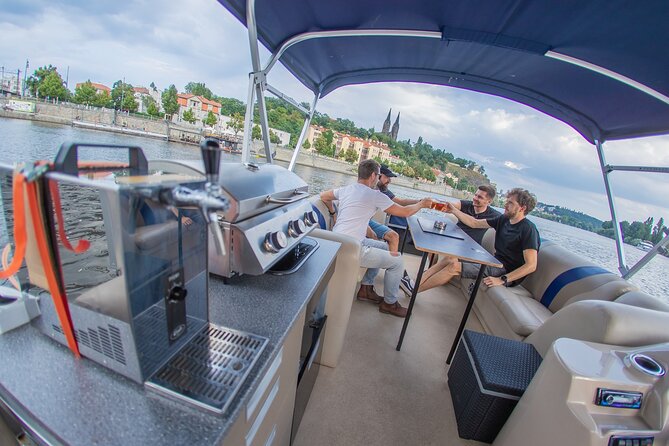3 Hours Prague Private Boat Cruise Beer or Prosecco Unlimited - The 3-hour route: Dancing House to Prague Castle in one glide