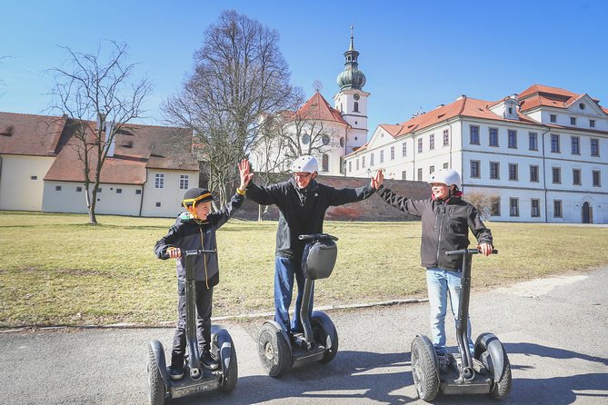 3h Small-Group Segway Tour & Free Taxi Transport ️with PragueWay - Park Ladronka: where your Segway ride feels smooth and local