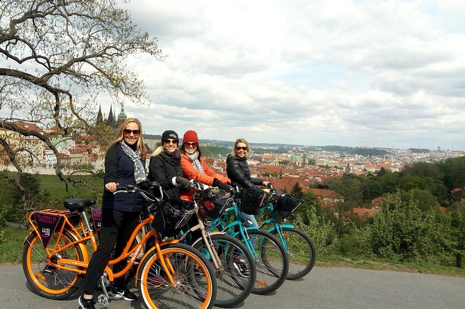 7 BEST VIEWS - PRAGUE eBIKE TOUR - Letná Park Over the Old Town and a Beer-Garden Pause