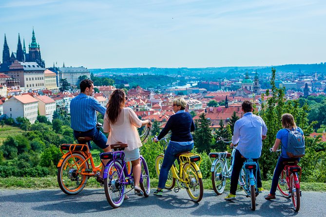 7 BEST VIEWS - PRAGUE eBIKE TOUR - Prague Castle Stop, When Architecture Meets the View