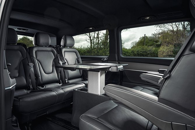 Airport Transfer: Prague Airport PRG to Prague by Luxury Van - The luxury van experience: space, comfort, and a calmer ride