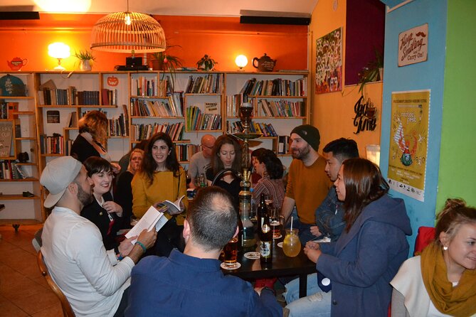 Alternative bar tour with dinner in the art district - The Tram Link and the Darts Bar: Where the Group Gets Involved