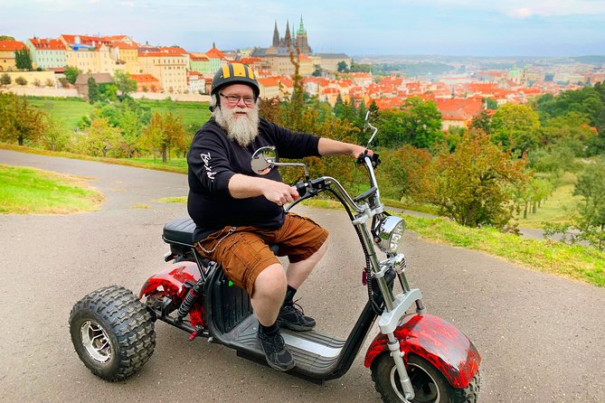 Amazing !!! Electric Trike Tour of Prague, live guide included - Quick hits before you book