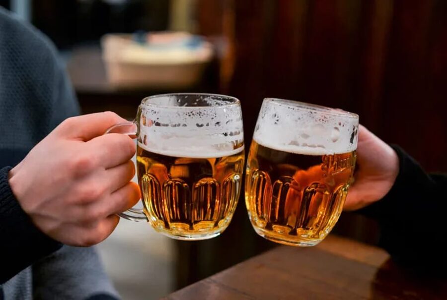 Beer Tour - First stop at a famous Prague brewery, how the beer story connects