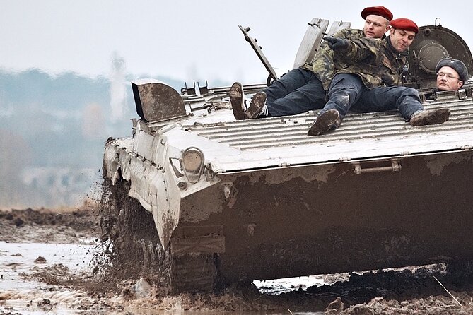 BMP tank driving experience Prague - Who should book, and who should think twice