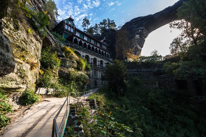 Bohemian and Saxon Switzerland All inclusive trip - Fantasy Tour - Tisá lunch break, a local-style meal before the sandstone labyrinth