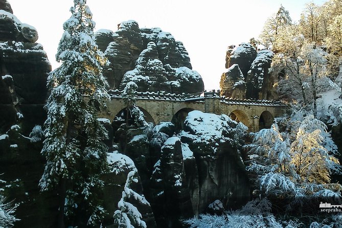 Bohemian And Saxon Switzerland Winter Tour from Prague - Price and value: $197.61 for a full winter day with built-in inclusions