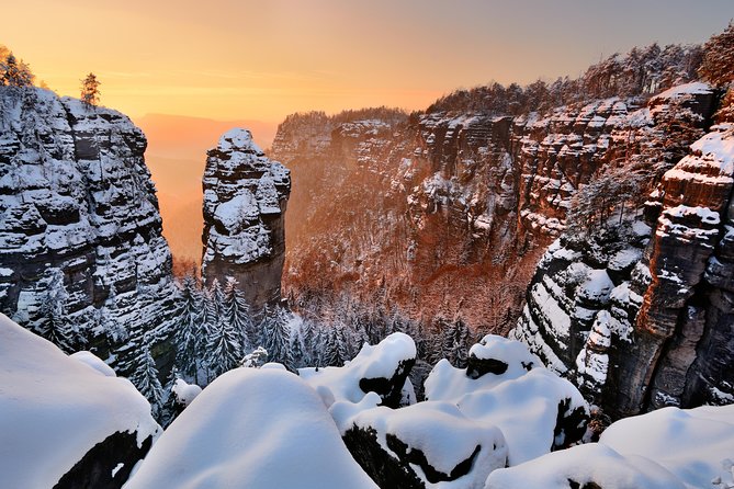 Bohemian & Saxon Switzerland From Prague-Travelers' Choice 2025 - Tisá and rock formations: the “walk through a story” effect