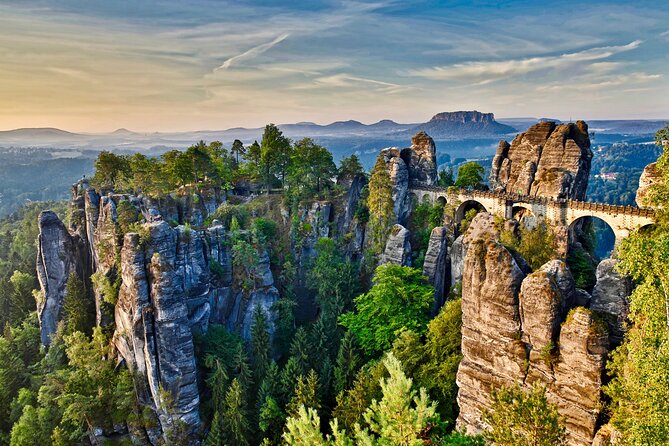 Bohemian Switzerland From Prague with Brewery Tour & Beer Tasting - Tisa Rocks: a beginner-friendly hike with movie-like vibes