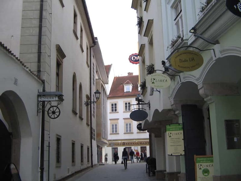 Brno: Historic Downtown Walking Tour - Capuchin Square and the Monastery crypt you will not forget