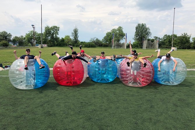 Bubble football - What the experience feels like in real life