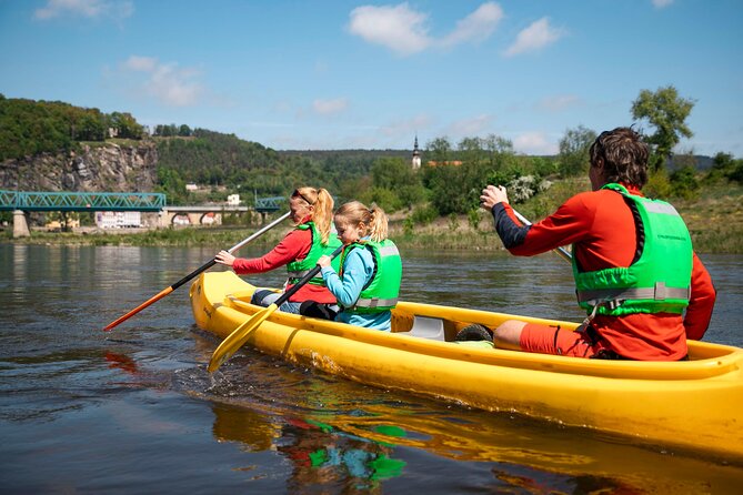 Canoeing on the Elbe river from Děčín to Bad Schandau - Price and value: what you get for about $17.42
