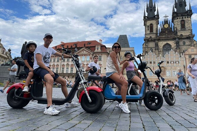 Create your own route on eScooter and enjoy Prague on wheels! - The Jewish Quarter ride: synagogues, cemetery views, and market atmosphere
