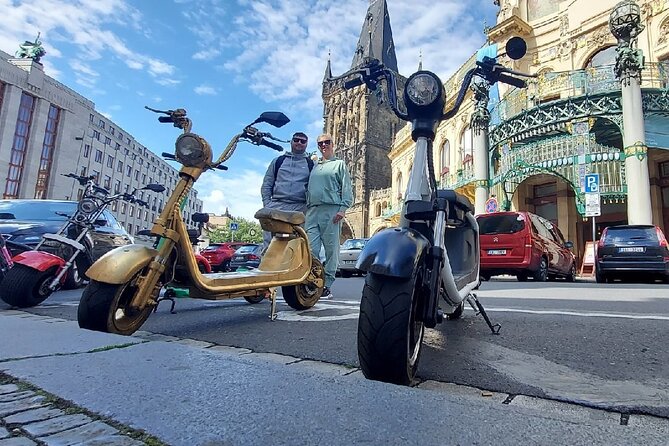 Create your own route on eScooter and enjoy Prague on wheels! - New Town on wheels: Velvet Revolution context and fountain breaks