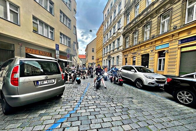 Create your own route on eScooter and enjoy Prague on wheels! - Republic Square and Powder Gate: the big entrance feeling