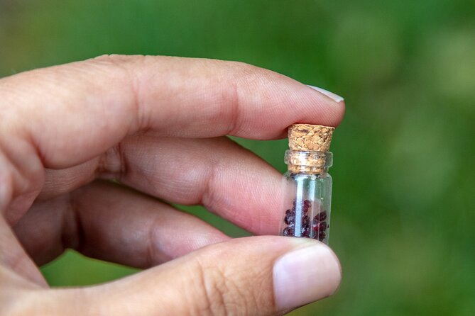 Czech garnet panning, scenic drive, farm & cheese, lunch & beer - Garnet factory and DIY garnet panning: turning the volcanic story into something you can hold