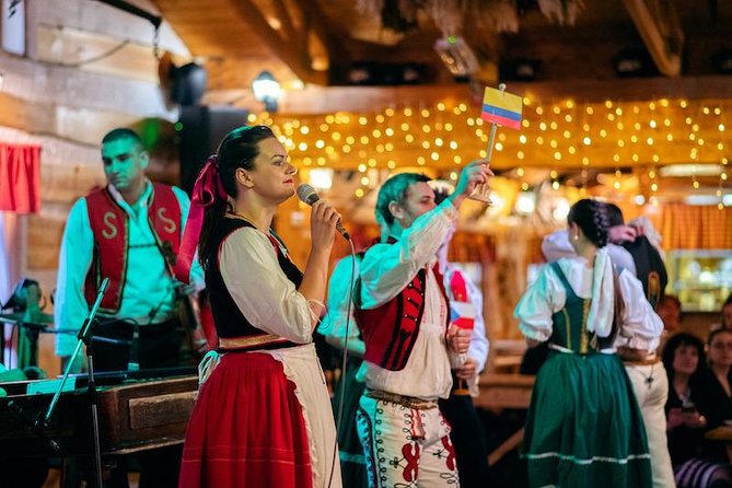 Czech Traditional Folklore Show including Dinner and Transport - Arrival at Folklore Garden: medovina first, questions later