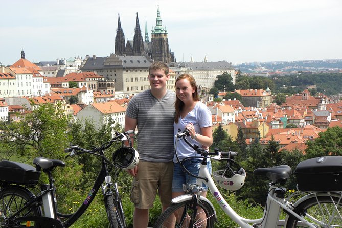 Ebike Prague Tour - Stop 4: Novy Svet, cruising through the Castle District area