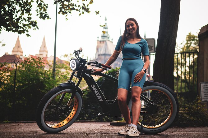 Ebike Sunset tour of Prague - Stop 4: Summer Park and Letna Park, where the views justify the ride