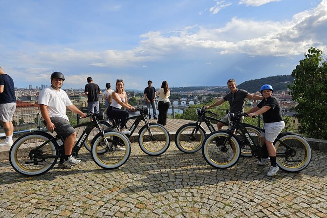 Ebike tour in Prague - Express Tour - Letná Park and the Metronome: viewpoints plus the stories behind them