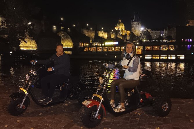 Electric Trike Night Tour in Prague - Live Guided - Letná Park: Scenic Views from the Height