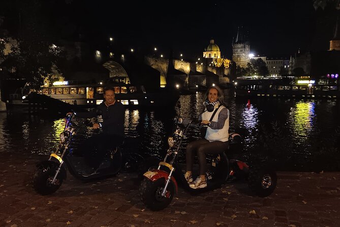 Electric Trike Night Tour in Prague - Live Guided - The Prague Metronome: Why a Cold Statue Became a Lesson