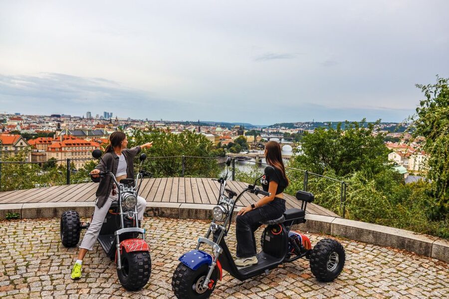 Electric Trike Sunset Prague Tour - Price and value at $59 for 90 minutes