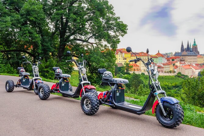 Electric Trike Tour in Prague - City Sightseeing & Fun Riding - Letná Park and the Metronome: Views Plus Street-Level Storytelling