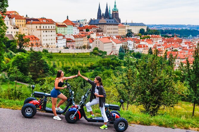 Electric Trike Tour in Prague - City Sightseeing & Fun Riding - Franz Kafka Museum Exterior, Rudolfinum, and Paris Street Glam