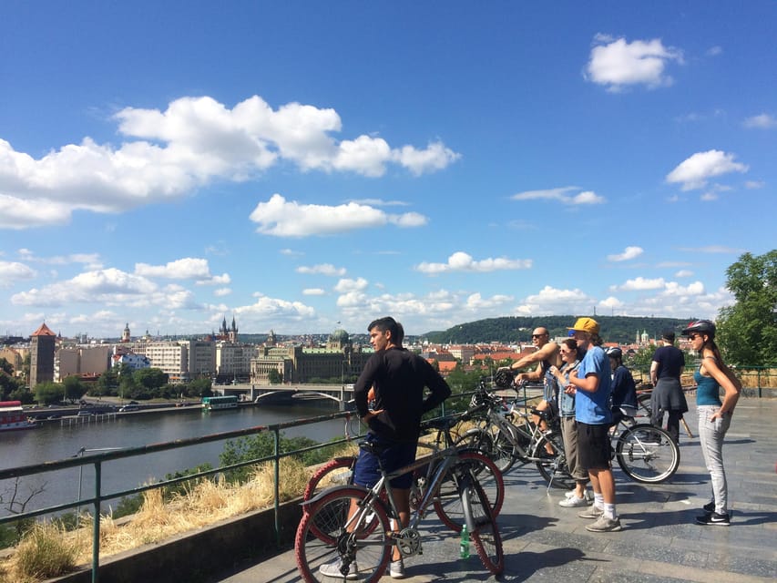 Exceptional Private Prague bike tour - The hilltop route: Letna and Petrin, then up to Prague Castle