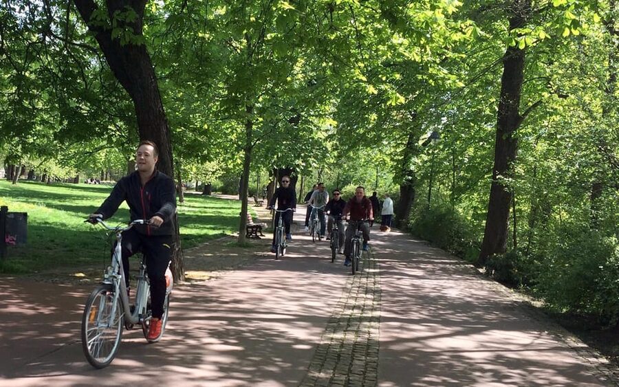 Exceptional Private Prague bike tour - Old Town to Wenceslas Square: a politically charged ride