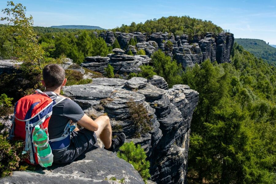 From Prague: Bohemian & Saxon Switzerland All-Inclusive Tour - Bohemian Switzerland by boat: Kamenice Gorge’s ride into the canyon