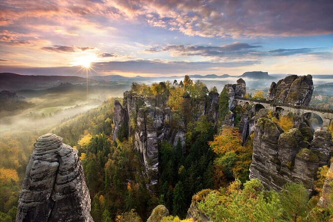 From Prague: Bohemian & Saxon Switzerland Small-Group Hike - Tiske steny: the Narnia-like rock labyrinth walk