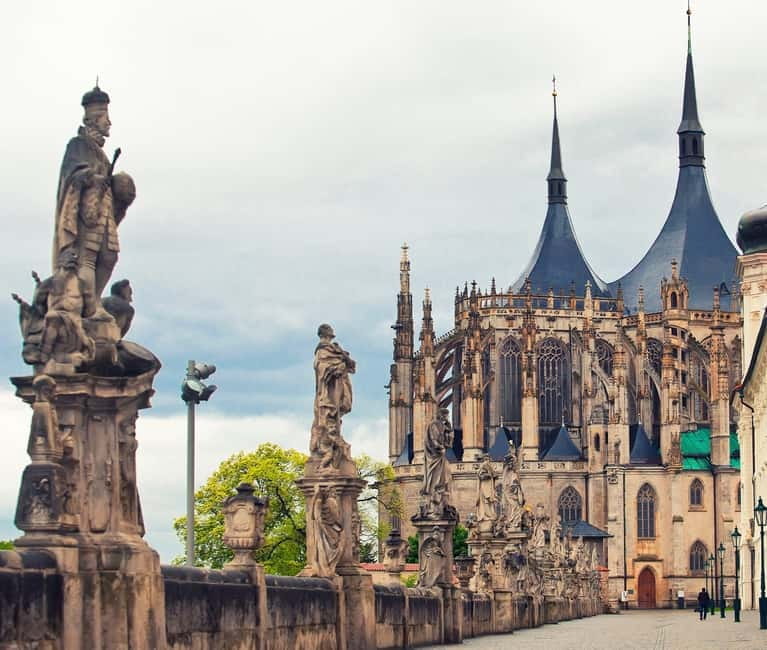 From Prague: Kutná Hora, Bone Church & Folk Village Day Tour - Start in Czech village life at Skanzen folk museum