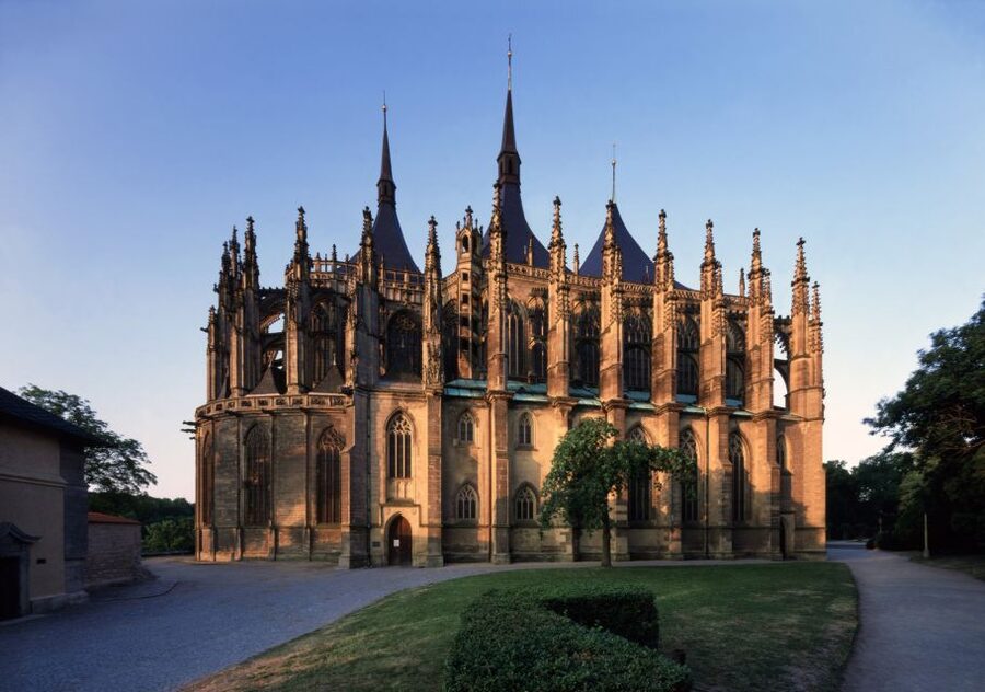 From Prague: Kutna Hora Walking Tour & St. Barbara Cathedral - St. Barbara Cathedral: late Gothic architecture and the miners’ connection