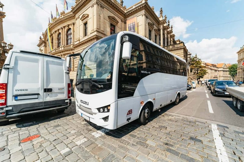 From Prague: Terezin Concentration Camp Guided Tour w/ Audio - Meeting point details: finding the tour fast near Rudolfinum