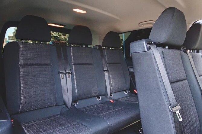 From Prague to Passau - Private Transfer by MINIVAN Mercedes Vito 8+1pax - Group size and real value: $447.79 for up to 8 people