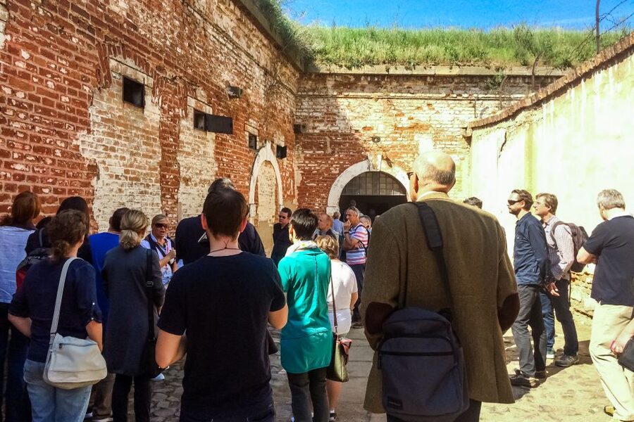 From Prague: Tour of Terezin Concentration Camp - Small Fortress: cells, firing squads, and what the Gestapo prison shows