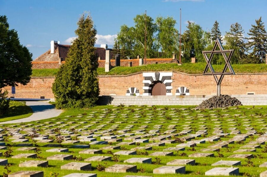 From Prague: Tour of Terezin Concentration Camp - Large Fortress: the museum route and the Red Cross propaganda angle