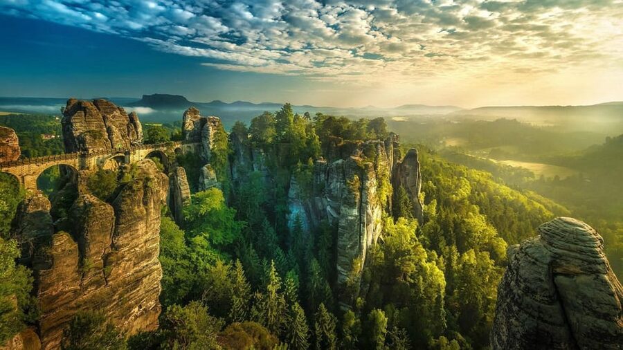 From Prague: Tour to Saxon and Bohemian Switzerland - The drive through the Elbe Canyon to Bohemian Switzerland