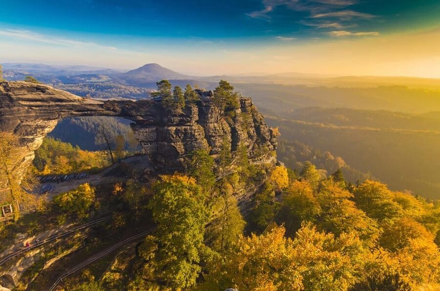 From Prague: Tour to Saxon and Bohemian Switzerland - Lunch at a family restaurant, simple food after a real climb