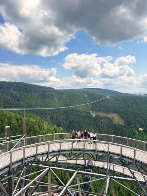 From Prague: Unique Sky Bridge and Sky Walk Day Tour - Sky Walk: the elevated 360-degree views you actually get time to enjoy