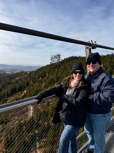 From Prague: Unique Sky Bridge and Sky Walk Day Tour - Sky Bridge (721 meters): how to cross a world record without rushing