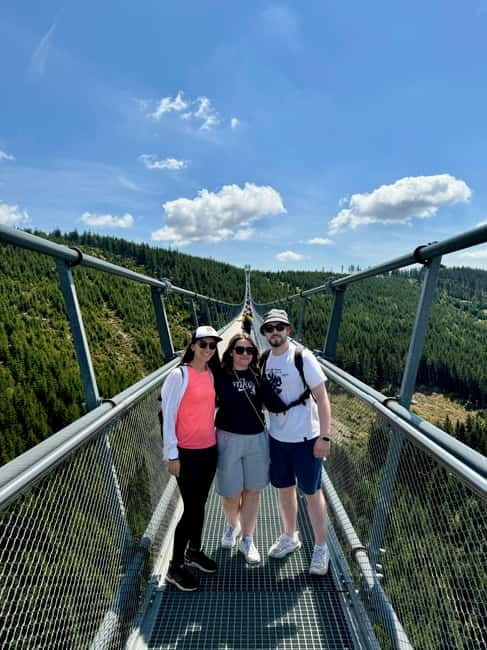 From Prague: Unique Sky Bridge and Sky Walk Day Tour - What you do on the mountain before the big bridge