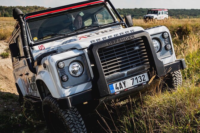 Full-day Land Rover driving off-road experience Prague - The four-hour driving block, and what you should expect from it