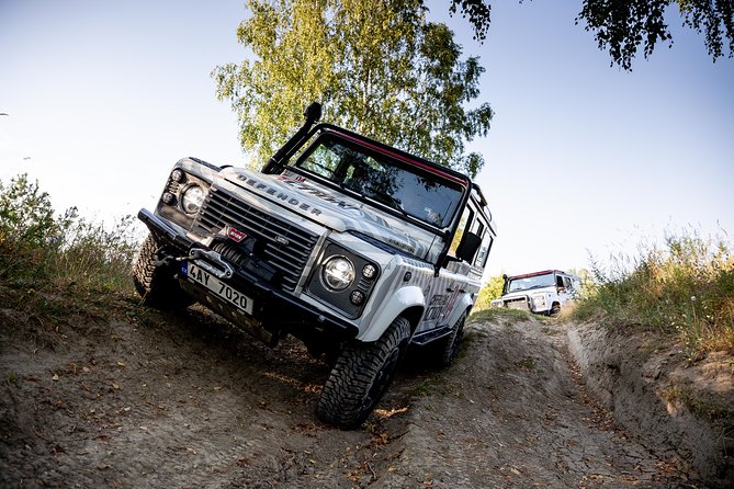 Full-day Land Rover driving off-road experience Prague - Your Land Rover and the 4x4 skills you practice, not just admire